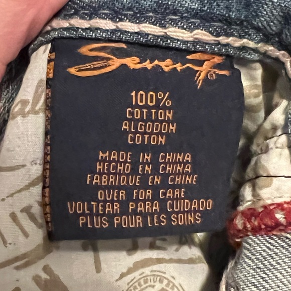 New Men’s Seven 7 Boot Cut Jeans Size 32x32 - Picture 14 of 16